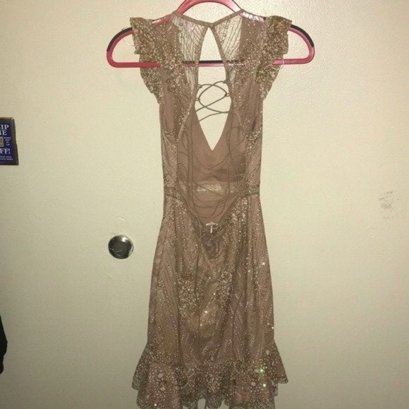 Hello Molly Blush Cocktail Dress (XS) - Picture 6 of 7